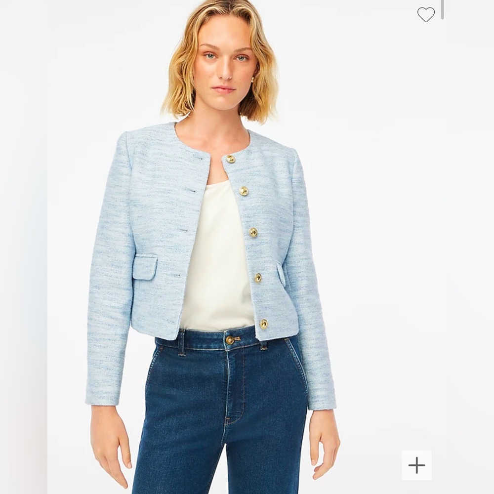 NWT J.Crew Factory Tweed lady jacket